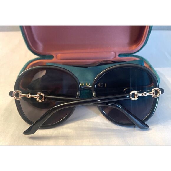 Gucci GG0889S 001 Black Oversized Plastic Woman s Sunglasses NEW main image 13